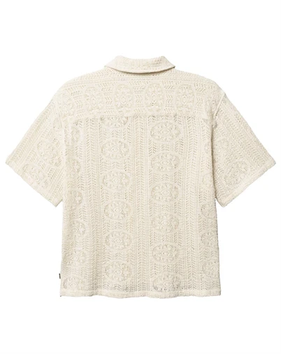 Woodbird - WBWang Strik Skjorte - Off White